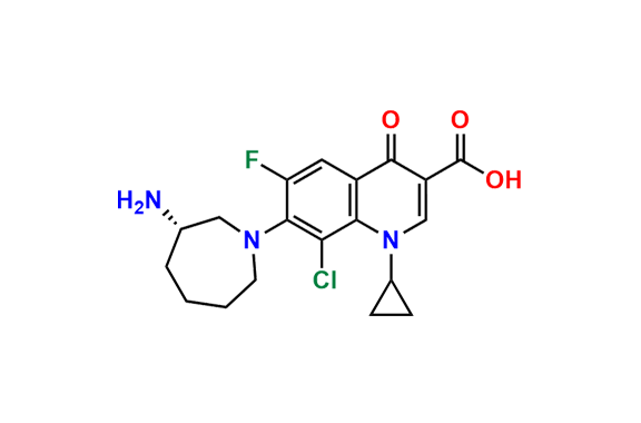 Besifloxacin (3S)-Isomer