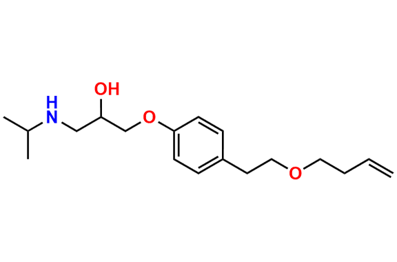 1-(4-(2-(But-3-en-1-yloxy)ethyl)phenoxy)-3-(isopropylamino)propan-2-ol