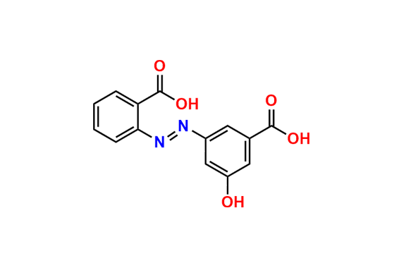 3-((2-Carboxyphenyl)diazenyl)-5-hydroxybenzoic Acid