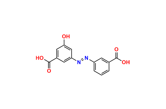 3-((3-Carboxyphenyl)diazenyl)-5-hydroxybenzoic Acid