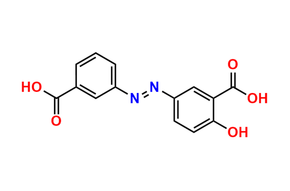 5-((3-Carboxyphenyl)diazenyl)-2-hydroxybenzoic Acid