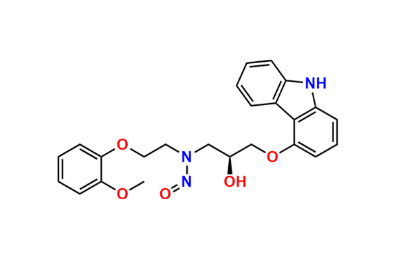 N1-Nitroso (S)-Carvedilol