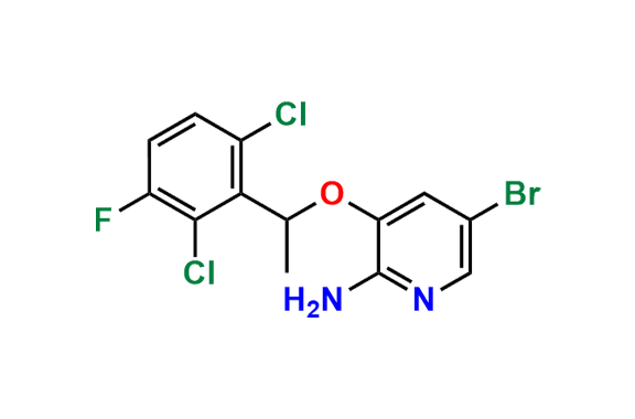 5-Bromo-3-(1-(2,6-dichloro-3-fluorophenyl)ethoxy)pyridin-2-amine
