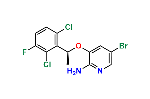 (S)-5-Bromo-3-(1-(2,6-dichloro-3-fluorophenyl)ethoxy)pyridin-2-amine