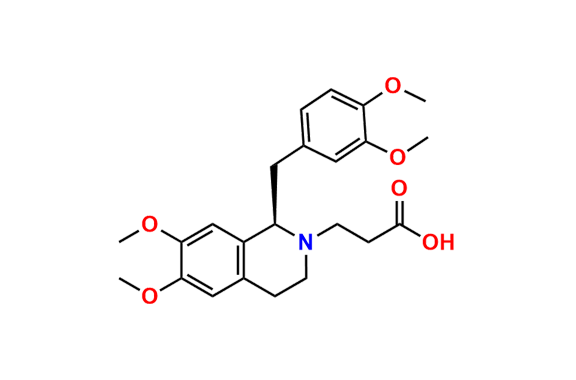 (R)-(-)-Norlaudanosine N-Propanoic Acid