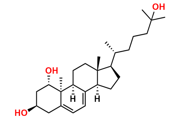 (1S,3R,9S,10S,13R,14R,17R)-17-((R)-6-Hydroxy-6-methylheptan-2-yl)-10,13-dimethyl-2,3,4,9,10,11,12,13,14,15,16,17-dodecahydro-1H-cyclopenta[a]phenanthrene-1,3-diol