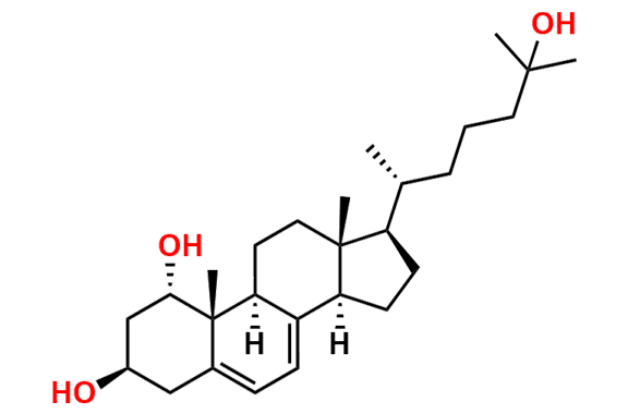 1alpha,3beta,25-Trihydroxycholesta-5,7-diene