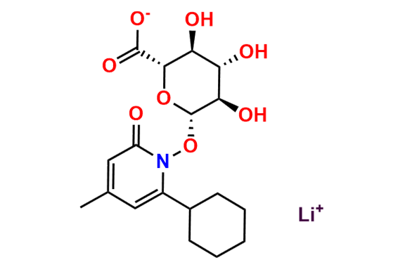 Ciclopirox Glucuronide Lithium Salt