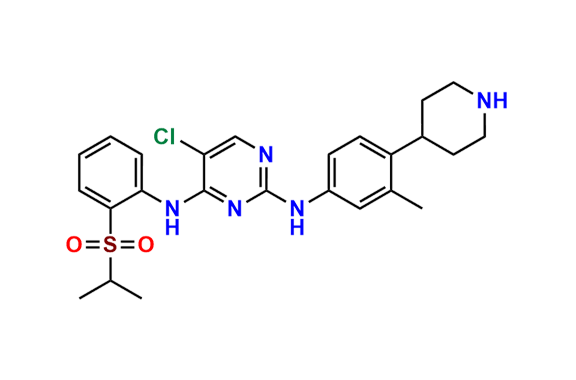 5-Chloro-N4-(2-(isopropylsulfonyl)phenyl)-N2-(3-methyl-4-(piperidin-4-yl)phenyl)pyrimidine-2,4-diamine
