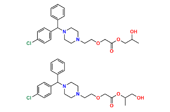Mixture of Propylene Glycol Ester Of Cetrizine Diastereomer