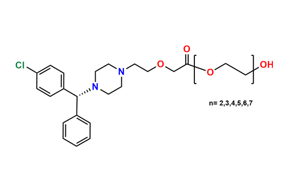 (R)-Cetirizine Polyethylene Glycol Ester