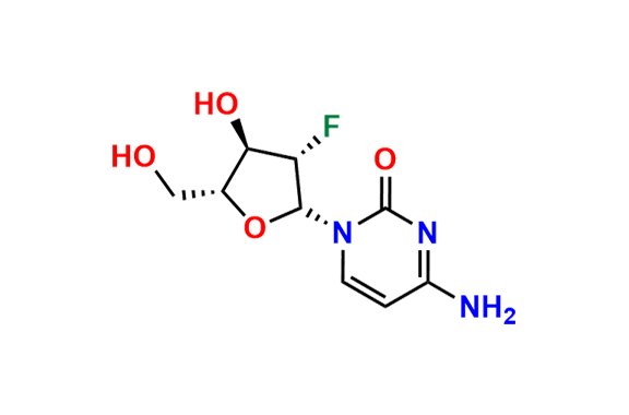 4-Amino-1-((2R,3S,4R,5R)-3-fluoro-4-hydroxy-5-(hydroxymethyl)tetrahydrofuran-2-yl)pyrimidin-2(1H)-one