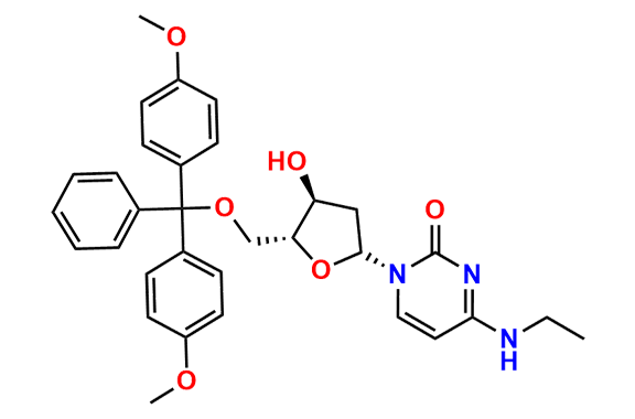 5\'-O-[Bis(4-methoxyphenyl)phenylmethyl]-2\'-deoxy-N-ethylcytidine
