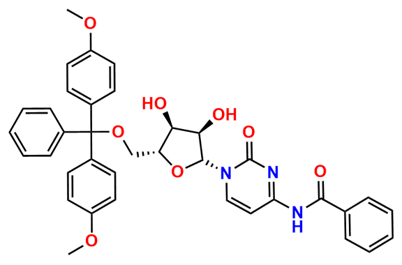 N-Benzoyl-5\'-(di-p-methoxytrityl)cytidine
