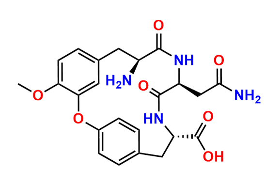 (9S,12S,15S)-9-Amino-12-(2-amino-2-oxoethyl)-4-methoxy-10,13-dioxo-2-oxa-11,14-diazatricyclo [15.2.2.1-3,7-] docosa-1(19),3(22),4,6,17,20-hexaene-15-carboxylic acid