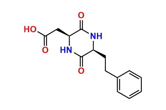 2-((2S,5S)-3,6-dioxo-5-phenethylpiperazin-2-yl)acetic acid