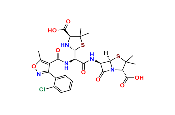 Cloxacillin Penicilloic Penicillamide