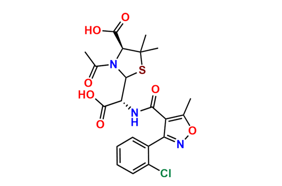 N-Acetyl Cloxacilloic Acid Impurity