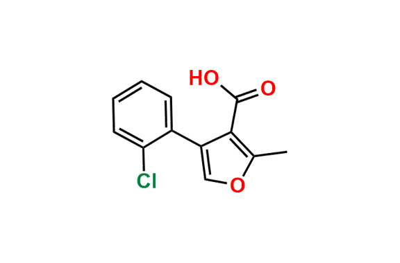 4-(2-Chlorophenyl)-2-methylfuran-3-carboxylic Acid