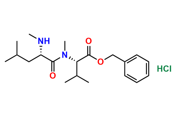 Benzyl N-methyl-N-(methyl-L-leucyl)-D-valinate Hydrochloride