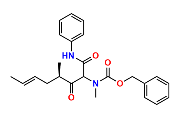 Benzyl methyl((4R,E)-4-methyl-1,3-dioxo-1-(phenylamino)oct-6-en-2-yl)carbamate