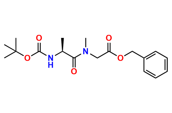 Benzyl N-((tert-butoxycarbonyl)-L-alanyl)-N-methylglycinate