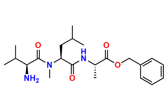 Benzyl N-(L-valyl)-N-methyl-L-leucyl-L-alaninate