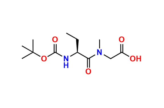 (S)-N-(2-((tert-Butoxycarbonyl)amino)butanoyl)-N-methylglycine