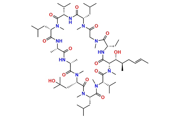 Cyclosporin A, 3-(4-hydroxy-N-methyl-L-leucine)