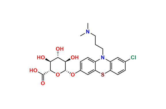 7-Hydroxychlorpromazine O-beta-D-Glucuronide