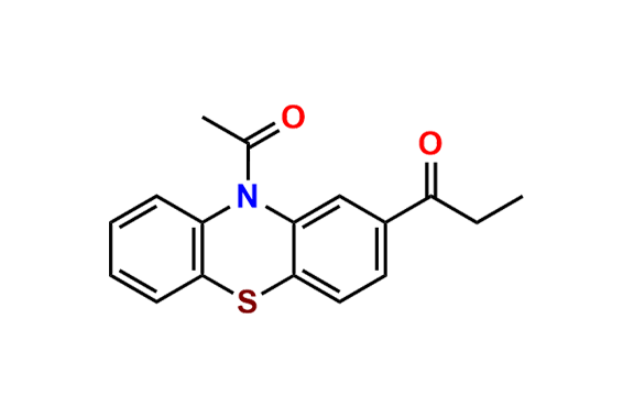 10-Acetyl-2-(1-oxopropyl)-10H-phenothiazine