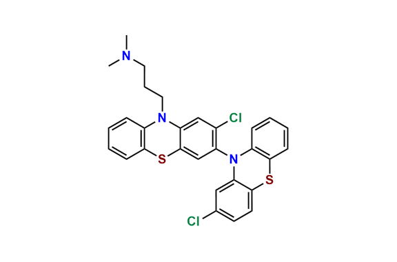 3-(2,2\'-Dichloro-10H-[3,10\'-biphenothiazin]-10-yl)-N,N-dimethylpropan-1-amine
