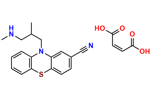 N-Desmethyl Cyamemazine Maleate