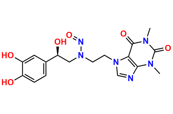 N-Nitroso Desmethyl Cafedrine Dihydroxy Impurity