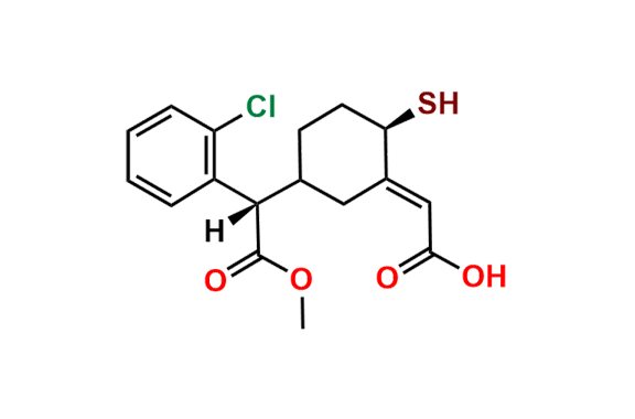 Clopidogrel thiol metabolite H2