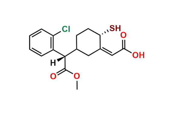 Clopidogrel thiol metabolite H3