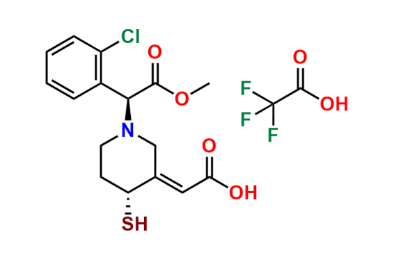 Clopidogrel Thiol Metabolite H2 Isomer TFA Salt