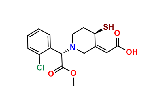 Clopidogrel thiol metabolite H4