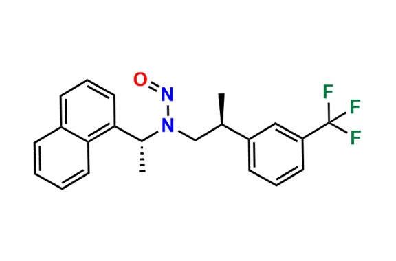 N-((R)-1-(naphthalen-1-yl)ethyl)-N-((S)-2-(3-(trifluoromethyl)phenyl)propyl)nitrous amide
