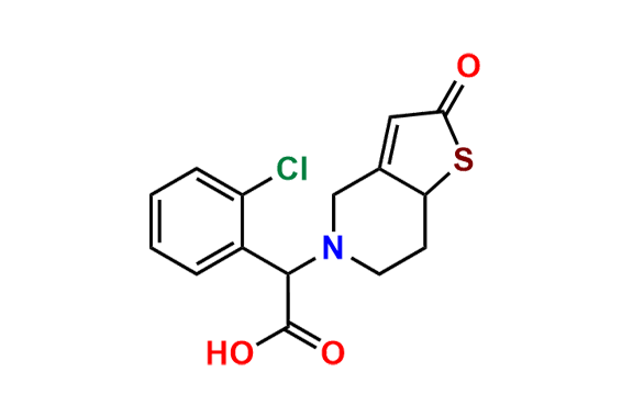 2-Oxo Clopidogrel Carboxylic Acid
(Mixture of Diastereomers)