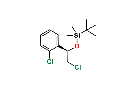 (R)-tert-Butyl(2-chloro-1-(2-chlorophenyl)ethoxy)dimethylsilane