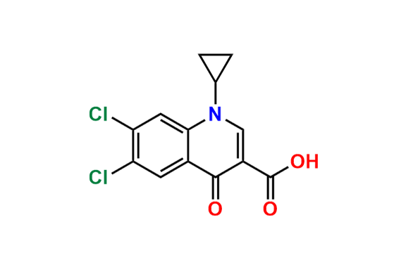 Ciprofloxacin Chloro Analog Acid