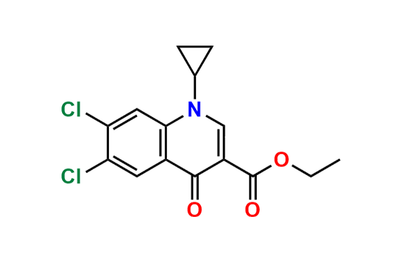 Ethyl 6,7-dichloro-1-cyclopropyl-4-oxo-1,4-dihydroquinoline-3-carboxylate