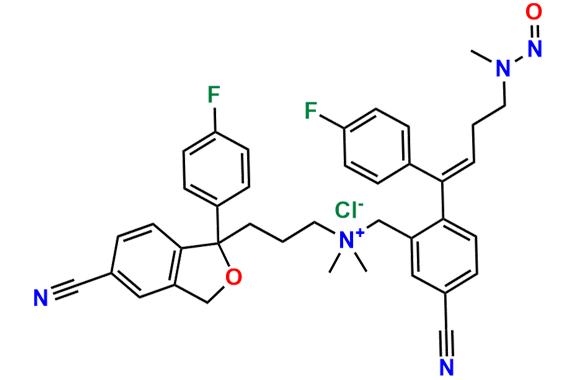 N-Nitroso N-Desmethyl Citalopram Alkene Dimer