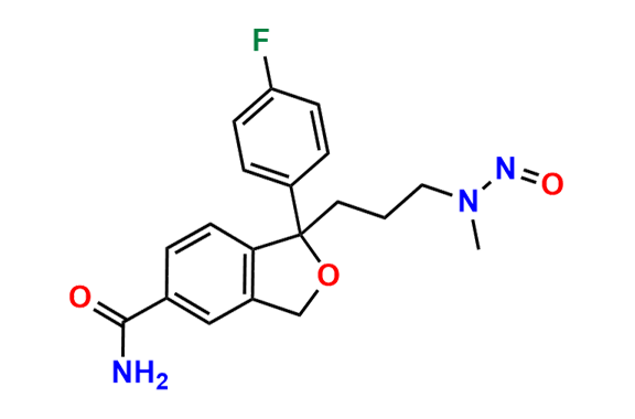 N-Nitroso N-Desmethyl Citalopram EP Impurity A