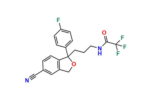 N-Trifluoroacetodidemethyl Citalopram