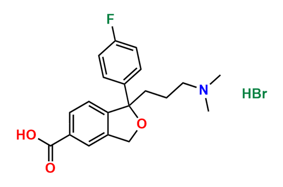 Citalopram Carboxylic Acid (HBr salt)