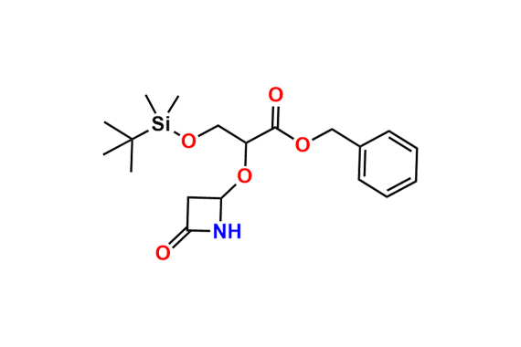 Benzyl 3-((tert-butyldimethylsilyl)oxy)-2-((4-oxoazetidin-2-yl)oxy)propanoate
