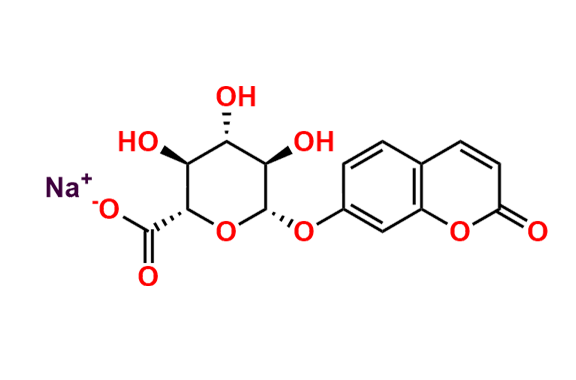 7-Hydroxy Coumarin Glucuronide Sodium Salt