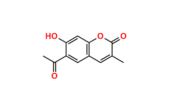 3-methyl-6-acetyl-7-hydroxycoumarin